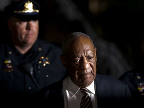 Bill Cosby leaves the Montgomery County Courthouse during his sexual assault trial, Wednesday, June 14, 2017, in Norristown, Pa. (AP Photo/Matt Slocum)