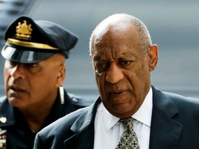 Bill Cosby arrives at the Montgomery County Courthouse during his sexual assault trial on Thursday, June 15, 2017, in Norristown, Pa. (AP/PHOTO)