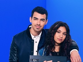 MuchMusic Video Awards co-hosts Joe Jonas and Alessia Cara are shown in a handout photo.(THE CANADIAN PRESS/HO-Bell Media)
