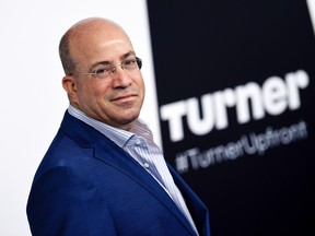 In this May 17, 2017 file photo, CNN president Jeff Zucker attends the Turner Network 2017 Upfront presentation at The Theater at Madison Square Garden in New York. Zucker says the level of threats faced by his journalists is more serious than people realize. He lays the blame squarely at the feet of President Donald Trump and other politicians who try to delegitimize the press. Zucker on Thursday, June 15, 2017 called it unconscionable and said they should know better.(Photo by Evan Agostini/Invision/AP)