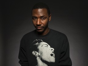 In this May 10, 2017 photo, Jerrod Carmichael, actor and creator of "The Carmichael Show," appears during a portrait session in Los Angeles. The show airs Wednesdays at 9 p.m. ET. (Ron Eshel/Invision/AP)