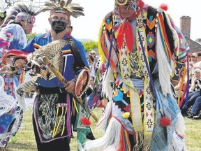 A traditional pow wow is being held at Historic Fort York in Toronto. (special to postmedia news)