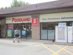 Foodland in Belmont will be closing its doors permanently in August. Owners Tony and Cindy Vandevyere were notified on June 5 by parent company Sobeys that the store would be closing. (Laura Broadley/Times-Journal)