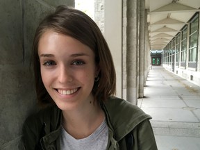 Claire Barber, 18, survived a life-threatening blood disease likely triggered by E.coli poisoning last summer in Kingston, Ont. on Friday, June 16, 2017. 
Elliot Ferguson/The Whig-Standard/Postmedia Network