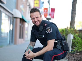 Nihad Hasanefendic, now a Greater Sudbury Police officer, remembers it well - the plane ride that may have saved his life. (Gino Donato/The Sudbury Star)