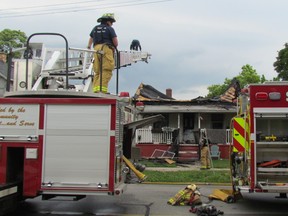 Sarnia firefighters were called out early Saturday to a house fire on Davis Street. Fire officials said residents of several apartments in the house were able to escape safely. The cause was being investigated.