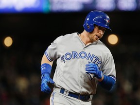 With the numbers he’s putting up, it’s a safe bet that the  Jays will back Justin Smoak for this year’s all-star game. (Getty Images)