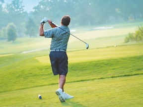 Photo by Metro Creative Graphics
The Stony Plain Eagles Jr. B team held their seventh annual fundraising golf tournament last week. Officials with the Eagles said the tournament was successful, with upwards of 150 participants taking part in the game.
