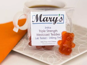 These gummy candies shaped like teddy bears are staple in many of Ottawa's pot shops. They are produced by a company in B.C. that distributes products to illegal dispensaries.