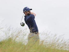 Adam Hadwin of Canada plays his shot from the fifth tee during the third round of the 2017 U.S. Open at Erin Hills on June 17, 2017 in Hartford, Wisconsin. (Photo by Streeter Lecka/Getty Images)