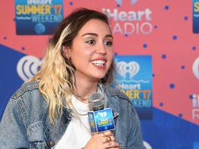 Miley Cyrus attends the iHeartSummer '17 Weekend hosted by AT&T at Fontainebleau Miami Beach on June 10, 2017 in Miami Beach, Florida. (Photo by Rob Foldy/Getty Images for iHeartMedia)