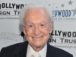 Bob Barker attends The Hollywood Chamber of Commerce & The Hollywood Sign Trust's 90th Celebration of the Hollywood Sign at Drai's Hollywood on September 19, 2013 in Hollywood, California. (Photo by Alberto E. Rodriguez/Getty Images)