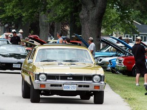 There were thousands of people at the 13th annual Sombra Optimists car show held on Saturday, June 17, at Brander Park. The event featured classic vehicles, food, soap box racing, vendors and entertainment.