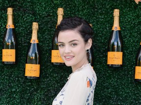Lucy Hale attends The Tenth Annual Veuve Clicquot Polo Classic at Liberty State Park on June 3, 2017 in Jersey City, New Jersey. (Photo by Andrew Toth/Getty Images for Veuve Clicquot)