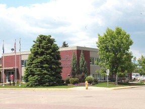 Whitecourt Town Council rejected two companies' separate requests to waive their late tax payment penalties at the Town of Whitecourt office on June 12 (File Photo).