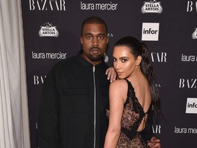 Kanye West and Kim Kardashian West attend Harper's Bazaar's celebration of 'ICONS By Carine Roitfeld' presented by Infor, Laura Mercier, and Stella Artois at The Plaza Hotel on September 9, 2016 in New York City. (Photo by Bryan Bedder/Getty Images for Harper's Bazaar)