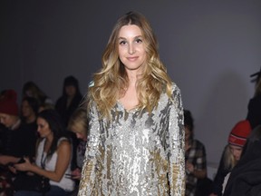 Whitney Port attends the Jenny Packham collection during, New York Fashion Week: The Shows at Gallery 3, Skylight Clarkson Sq on February 12, 2017 in New York City. (Photo by Dimitrios Kambouris/Getty Images for New York Fashion Week: The Shows)