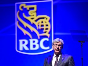 Royal Bank president David McKay speaks at the Royal Bank of Canada annual meeting in Toronto on Thursday, April 6, 2017. THE CANADIAN PRESS/Frank Gunn