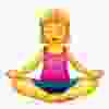 Person in Lotus Position (Source: Emojipedia)