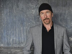 David Howell Evans, better known as The Edge of the rock band U2, in Washington. (Washington Post photo by Ricky Carioti).