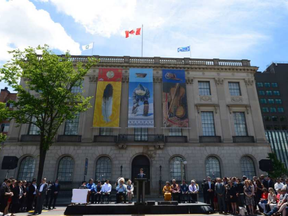 Prime Minister Justin Trudeau speaks during National Indigenous Peoples Day celebrations in Ottawa on Wednesday, June 21, 2017 (Sean Kilpatrick, Canadian Press)