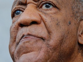 Bill Cosby exits the courthouse  after a mistrial on the sixth day of jury deliberations of his sexual assault trial at the Montgomery County Courthouse on June 17, 2017 in Norristown, Pa. (EDUARDO MUNOZ ALVAREZ/AFP/Getty Images)