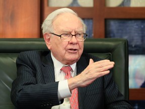 Berkshire Hathaway Chairman and CEO Warren Buffett (AP Photo/Nati Harnik)