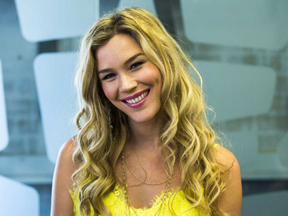 British recording artist Joss Stone after an interview at the MuchMusic (Bell) Building in Toronto, Ont. on Wednesday July 8, 2015. (Ernest Doroszuk / Postmedia)