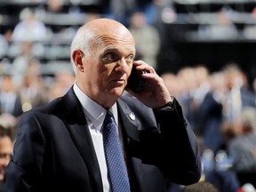 Toronto Maple Leafs GM Lou Lamoriello at the 2016 NHL draft in Buffalo. (Bruce Bennett/Getty Images)
