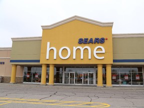 The Sears Home store, located on Marcus Drive, is one of 59 locations the company will be closing as it struggles to survive. John Lappa/The Sudbury Star