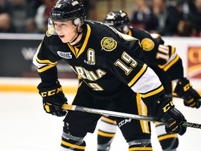 Sarnia Sting forward Ryan McGregor. (AARON BELL/OHL Images)
