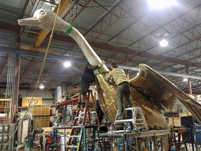 Construction of the new Wawa goose has been completed and the iconic statue is set for its official unveiling on July 1.