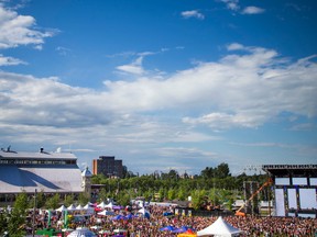 The two day Heineken Escapade 2017 electronic music festival took over Lansdowne Park starting Saturday and filled the grounds with lots of colour and flair.