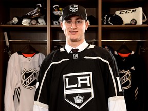 Kingston native Gabriel Vilardi was selected 11th overall by the Los Angeles Kings in the first round of the NHL Draft Friday night in Chicago. (Getty Images)
