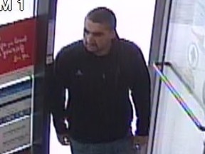 Kingston Police are looking for a male suspect wanted in the theft of some perfume from a downtown store. (Kingston Police photo)
