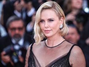 Charlize Theron attends the 70th Cannes Film Festival in Cannes, France on May 23, 2017. (John Rainford/WENN.com)