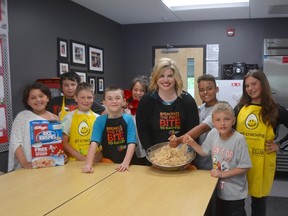 St. David School students are learning match skills through cooking. Supplied photo