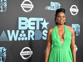 Leslie Jones at the 2017 BET Awards at Staples Center on June 25, 2017 in Los Angeles, California. (Photo by Paras Griffin/Getty Images for BET)
