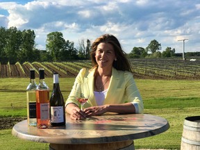 Lydia Tomek is a talented, outgoing winemaker at Burning Kiln Winery near Long Point. She and her crew make lovely whites and fabulous red wines. – JIM BYERS PHOTO
