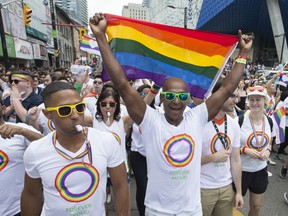 2017 Pride Parade in Toronto on Sunday June 25, 2017. Craig Robertson/Toronto Sun/Postmedia Network
