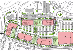 RioCan Management's proposed blueprint to transform the Elmvale Acres Shopping Centre on St. Laurent Boulevard. Source: Development application
