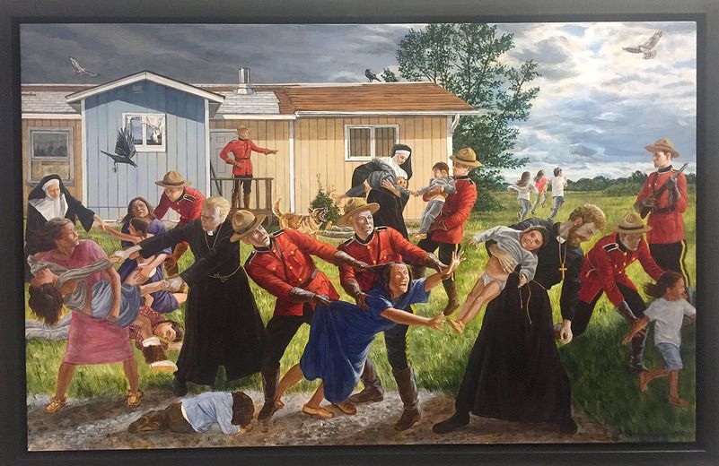 the scream kent monkman