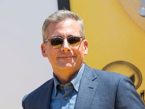 Actor Steve Carell attends the premiere of "Despicable Me 3" on June 24, 2017 in Los Angeles, California. / AFP PHOTO / VALERIE MACONVALERIE MACON/AFP/Getty Images