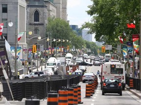 Canada Day closings and construction will cause traffic problems, police and Transpo warn JEAN LEVAC / POSTMEDIA