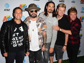 103.5 KTU KTUphoria 2017 Featuring: Backstreet Boys Where: NYC, New York, United States When: 04 Jun 2017 (Patricia Schlein/WENN.com0