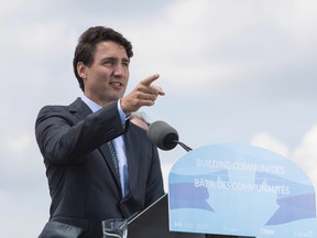 Two years into his mandate, Prime Minister Justin Trudeau is disliked on issues of substance and loved for softer, symbolic reasons, says Anthony Furey. (Chris Young/The Canadian Press)