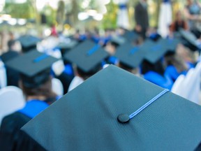 Students attend a graduation ceremony in this stock photo. (Getty Images)