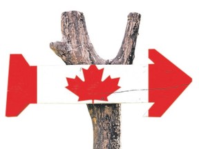 canada sign