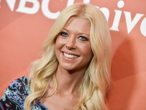 Tara Reid attends the NBC 2014 Summer TCA held at the Beverly Hilton Hotel on Monday, July 14, 2014, in Beverly Hills, Calif. (Photo by Richard Shotwell/Invision/AP)