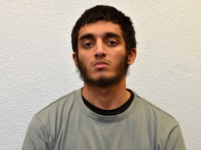 An undated handout picture received from the British Metropolitan Police Service in London on July 3, 2017 shows Haroon Ali Syed, a British teenage Islamist who was jailed for a minimum of 16 years for plotting a bomb attack at an Elton John concert in London on the 9/11 anniversary (AFP Photo/Metropolitan Police/Getty Images)